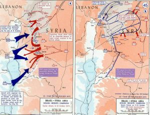Battles of Jewish History: Yom Kippur War 1973 on the Golan heights.