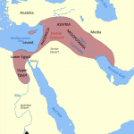 Battles of Jewish History: Map of fertile cresen